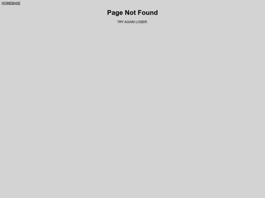 not_found screenshot