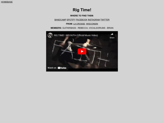rig-time screenshot