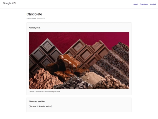chocolate screenshot