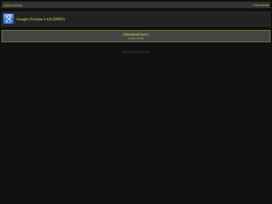 google screenshot