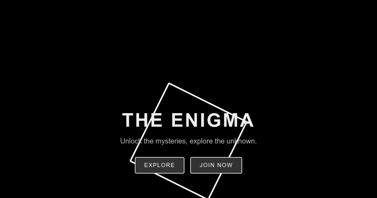 The Enigma