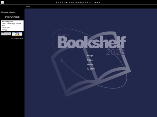 bookshelf screenshot