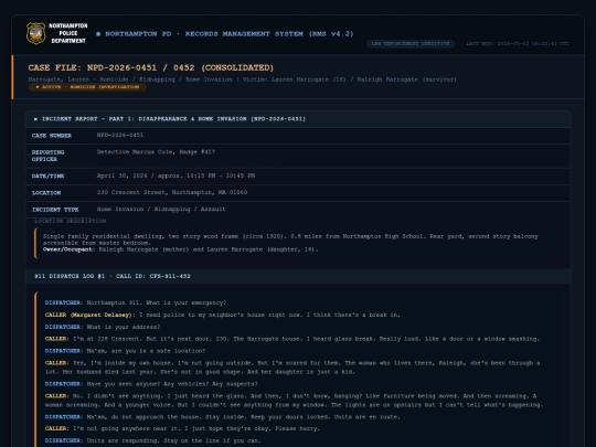 report screenshot
