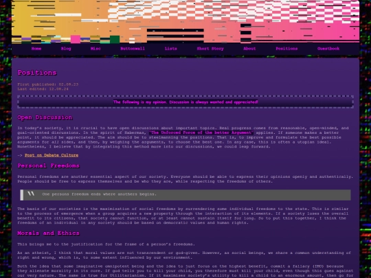 about/positions screenshot