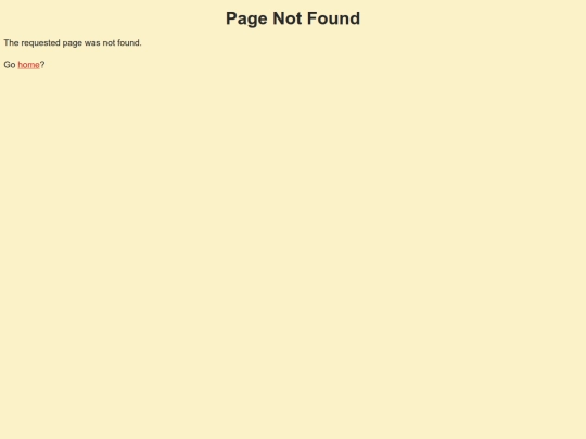 not_found screenshot