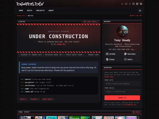 index screenshot