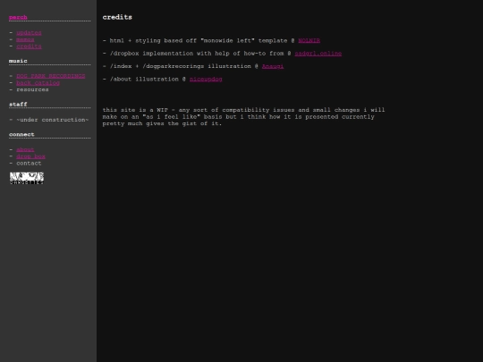 credits screenshot