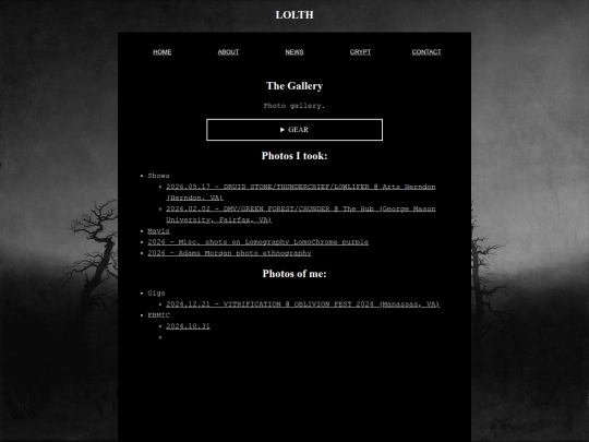 crypt/gallery screenshot