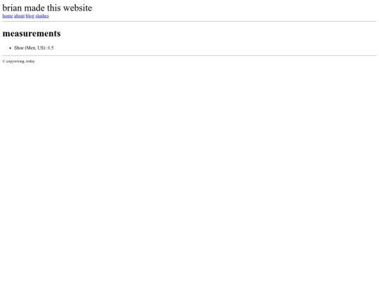meas screenshot