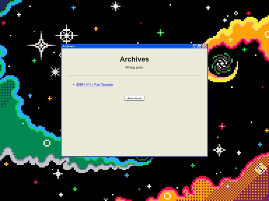 archive screenshot