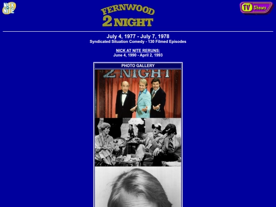 nickatnite/Fernwood 2-Night screenshot