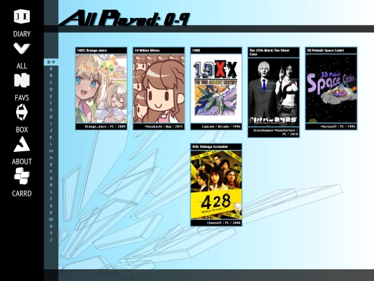 all/0-9 screenshot