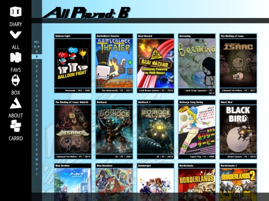 all/b screenshot
