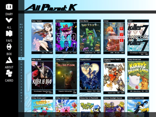 all/k screenshot