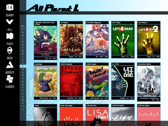 all/l screenshot