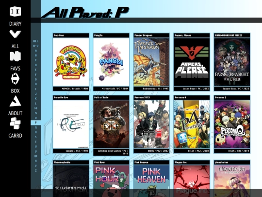 all/p screenshot