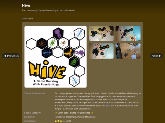 games/hive screenshot
