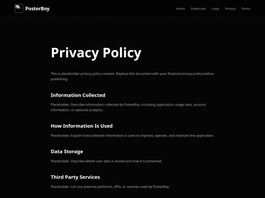 privacy screenshot