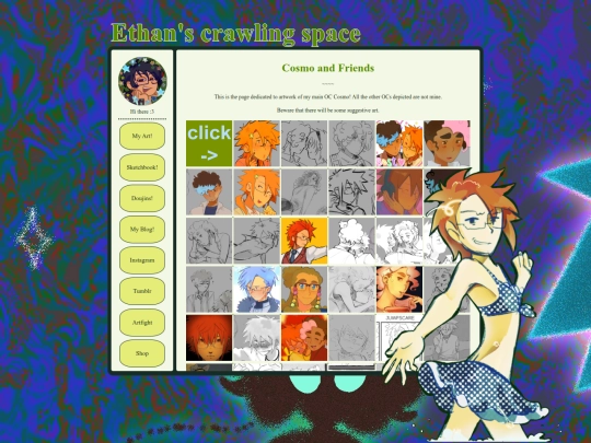 cosmopage screenshot