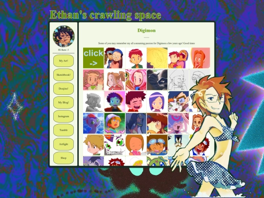 digimonpage screenshot