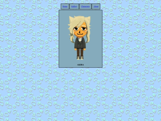 Characters screenshot