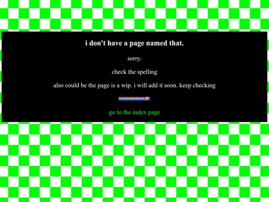 not_found screenshot