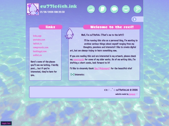 index screenshot