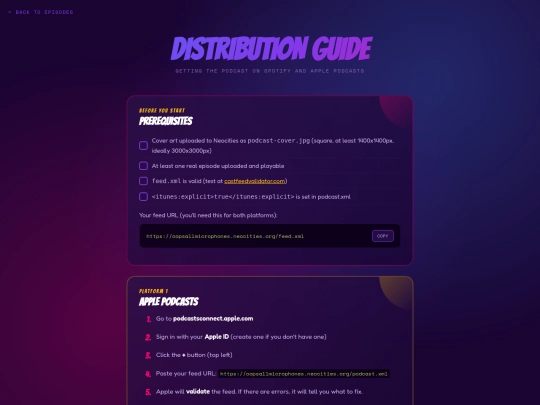 distribution screenshot