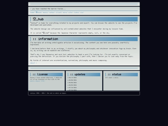 index screenshot