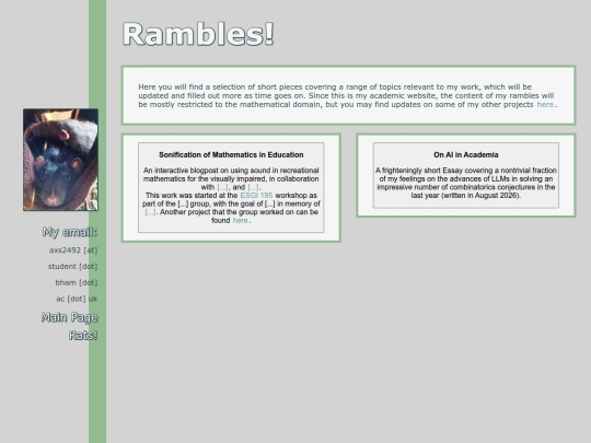 rambles screenshot