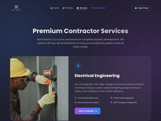 services screenshot