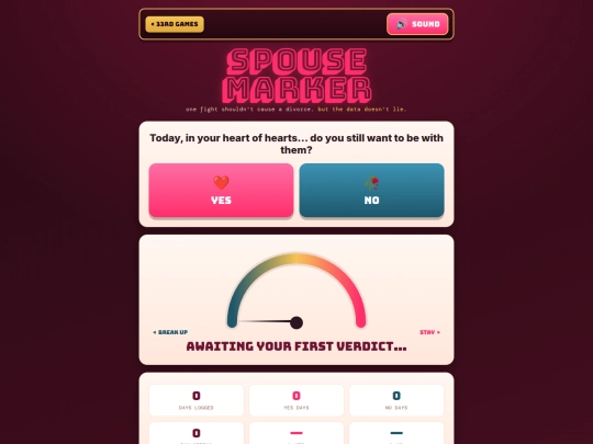 spousemarker screenshot