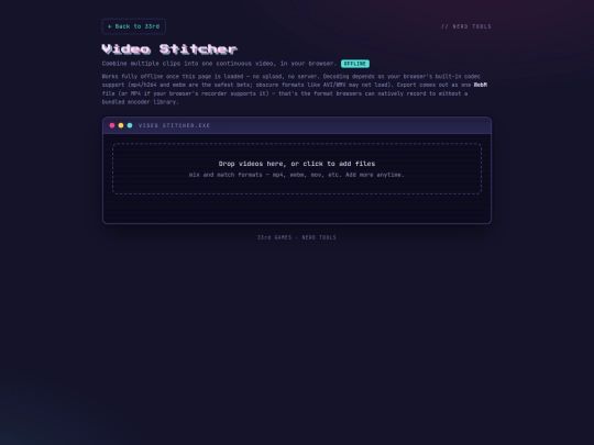 video-stitcher screenshot