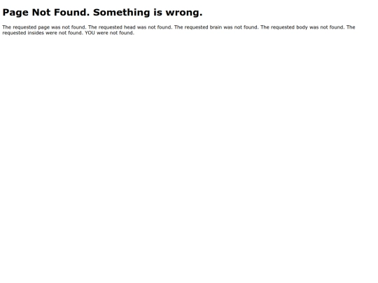 not_found screenshot