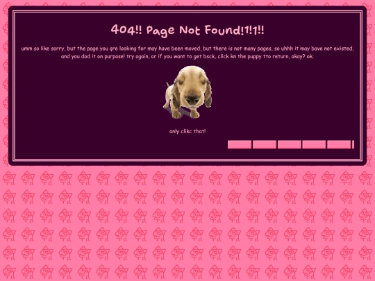 not_found screenshot