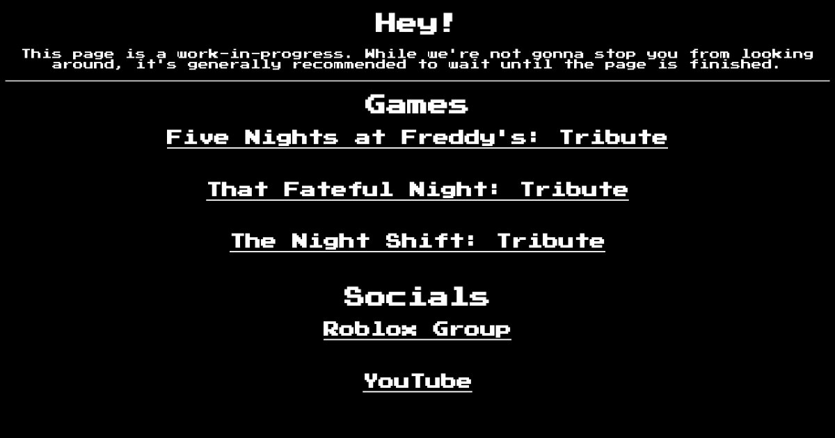 Links [fnaf-tribute.neocities.org]