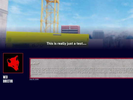 blogsentry/constructionblog screenshot