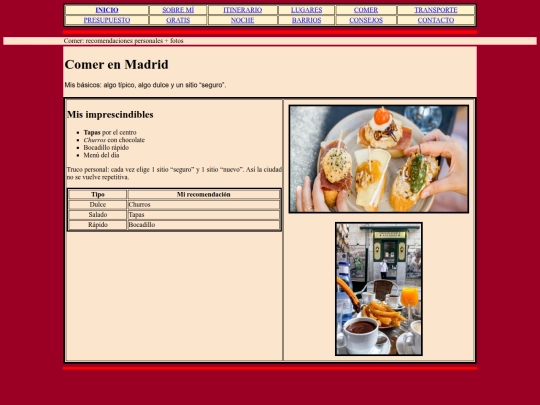 proyecto/comer screenshot