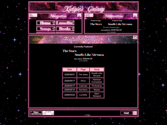 FeaturedPages screenshot
