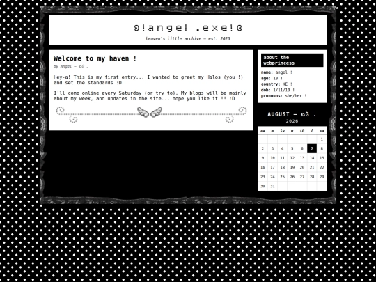 blog screenshot