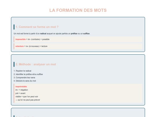 Expression/FormationMotsCoursN2 screenshot