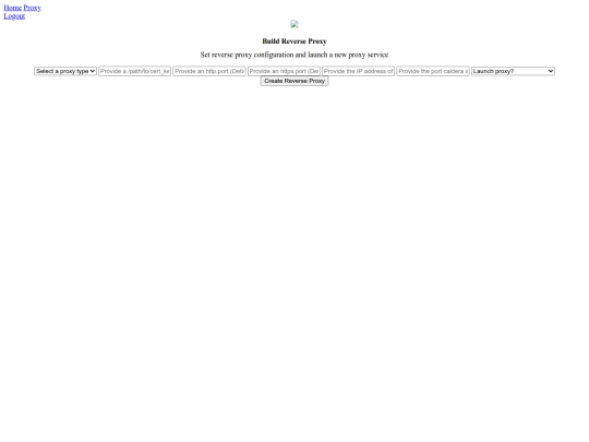 proxy screenshot