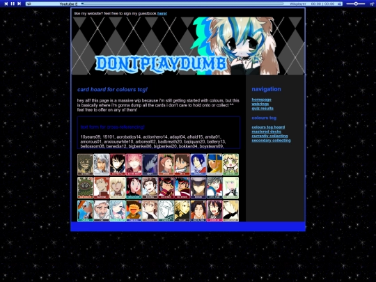colourstcghoard screenshot