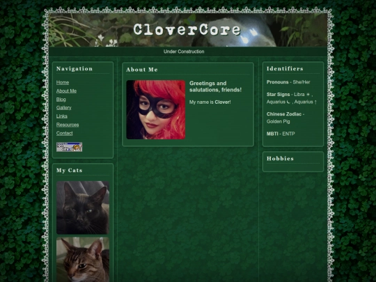 about-me screenshot