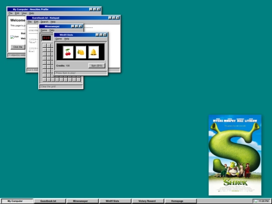 Windows95 screenshot