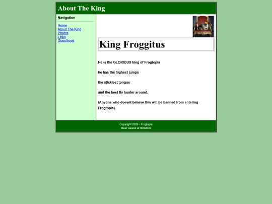 aboutking screenshot