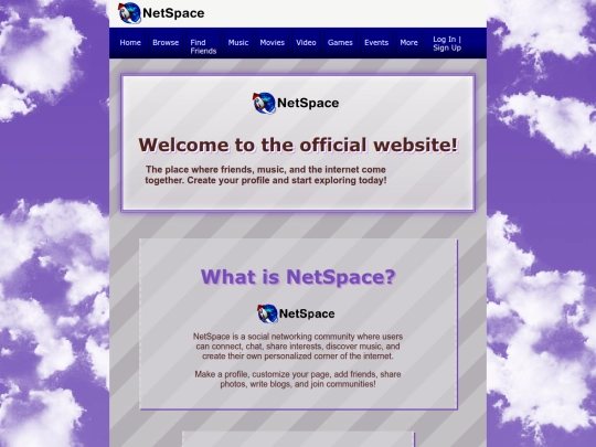 NetSpace screenshot