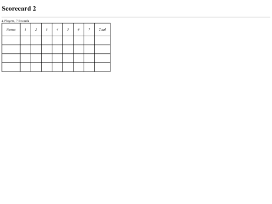 Scorecard2 screenshot