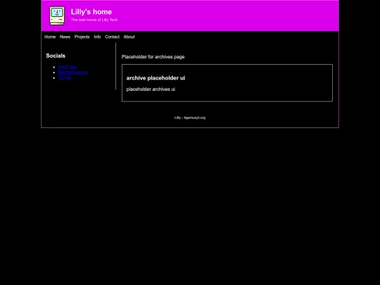 archive screenshot