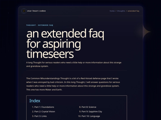 thoughts/extended_faq screenshot